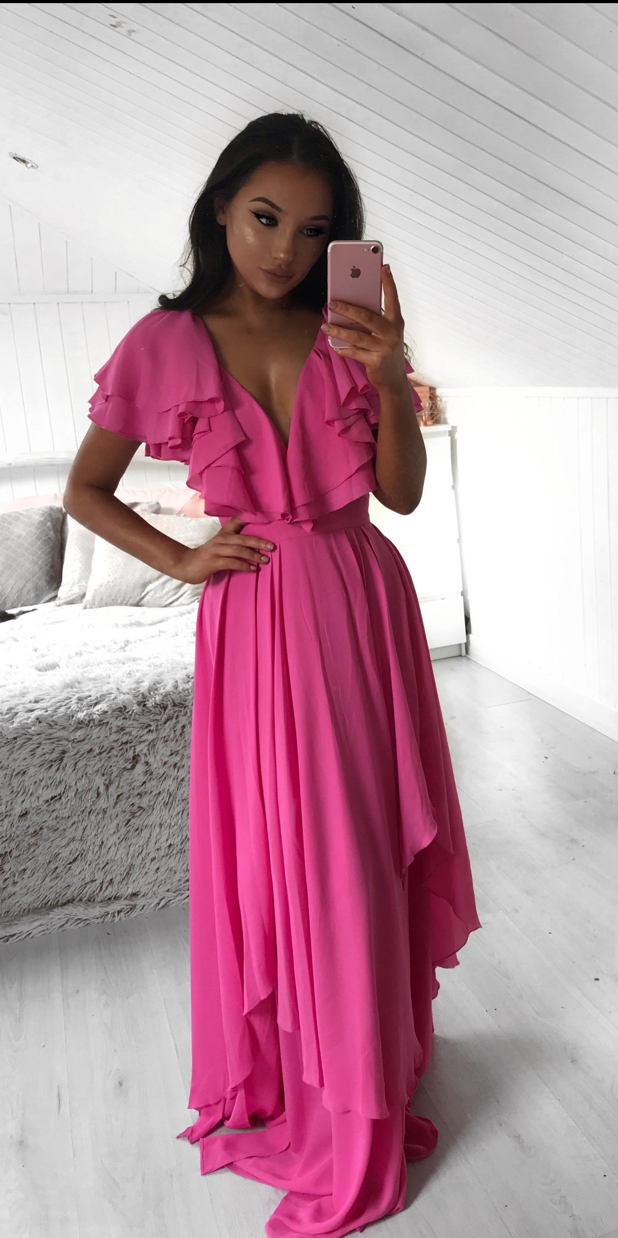 FOREVER UNIQUE FAIR GOWN PINK