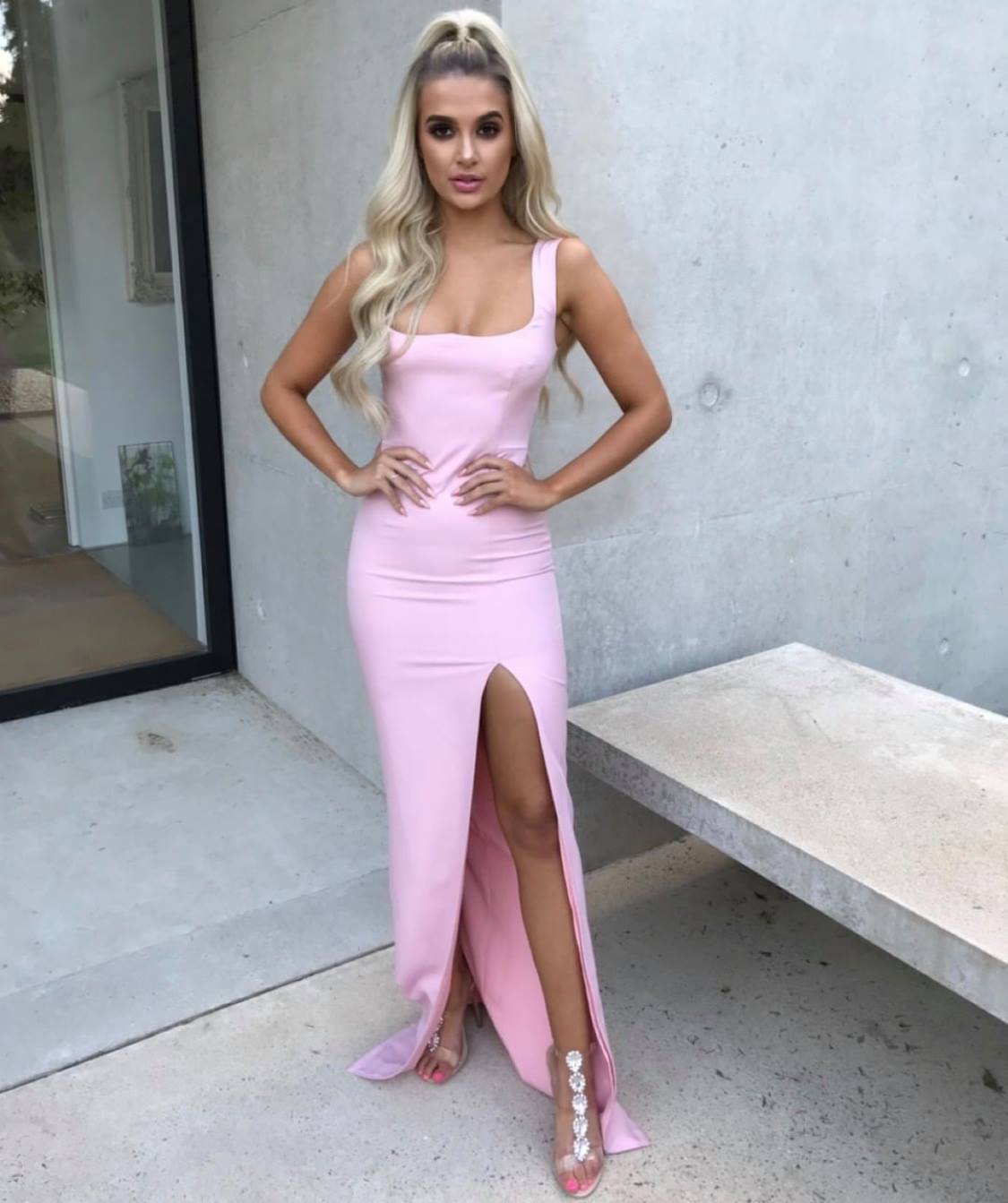 KIM GOWN PINK