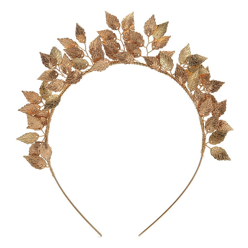 GOLD LEAF HAIR BAND