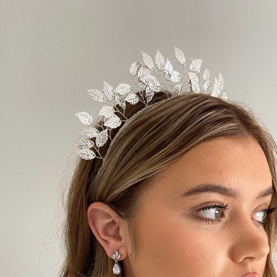 SILVER LEAF HAIRBAND