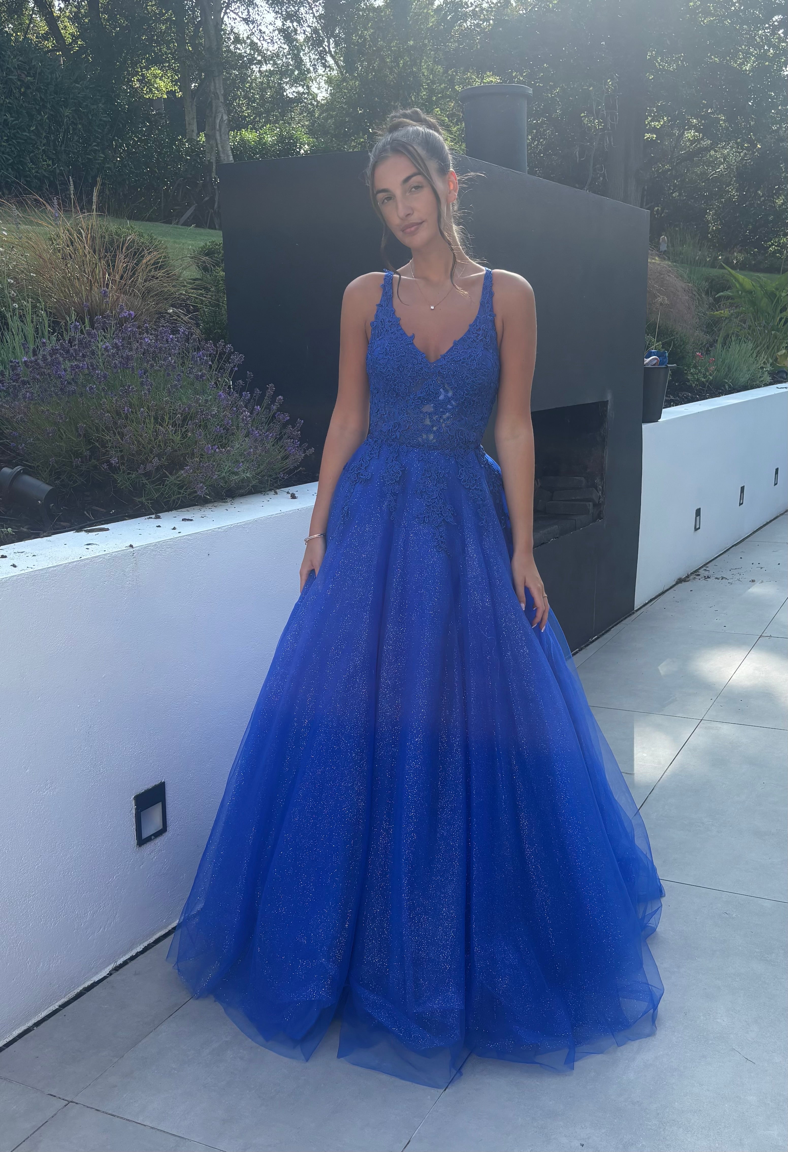 PRINCESS GOWN ROYAL BLUE