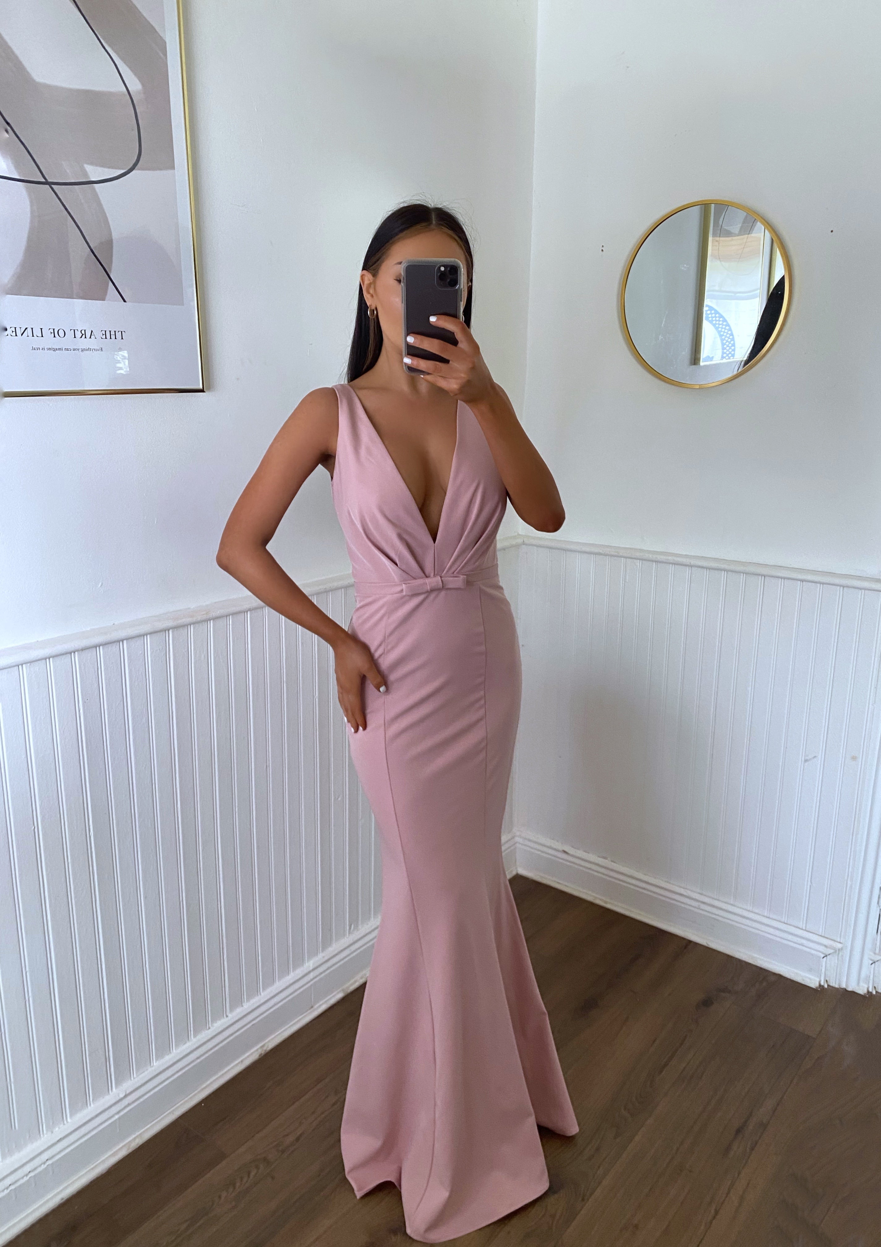 FRIEDA GOWN PINK